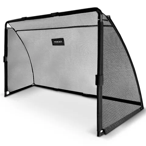 Bramka do piłki nożnej 300 x 200 x 90 cm NS-497 czarna