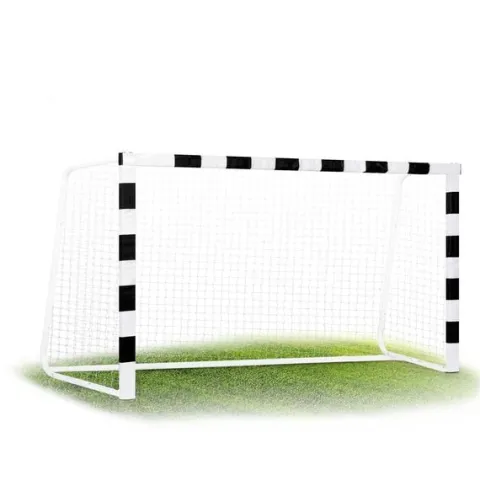 Bramka do piłki nożnej 300 x 160 x 90 cm NS-460 czarno-biała