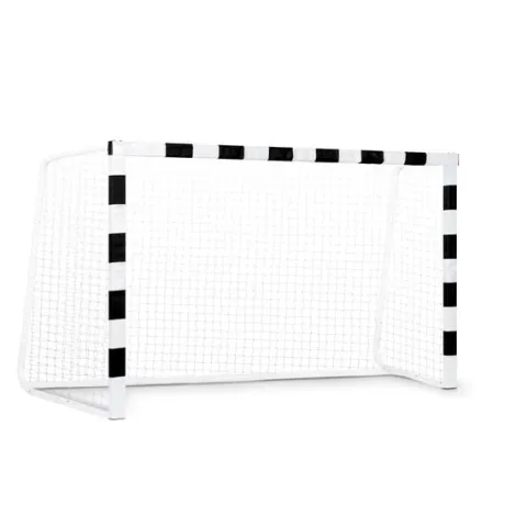 Bramka do piłki nożnej 300 x 200 x 120 cm NS-465 czarno-biała