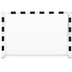 Bramka do piłki nożnej 300 x 200 x 120 cm NS-465 czarno-biała