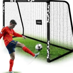 Bramka do piłki nożnej 300 x 200 x 120 cm NS-472 hexagon