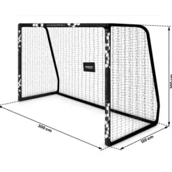Bramka do piłki nożnej 300 x 200 x 120 cm NS-472 hexagon