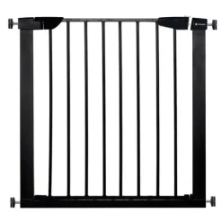 Bramka zabezpieczająca barierka rozporowa 75-82 cm czarna