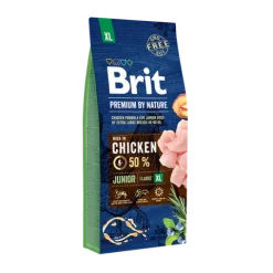 Brit Premium By Nature Junior XL Z Kurczakiem 15kg