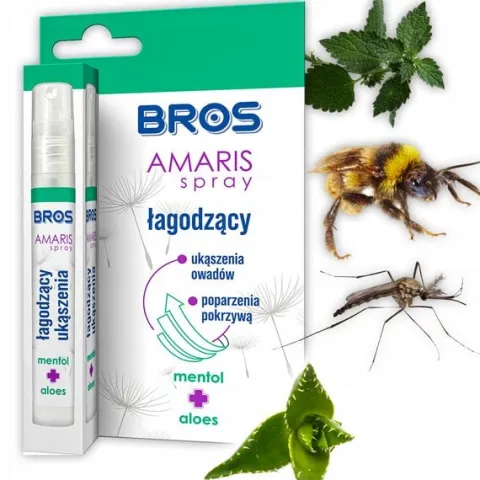 BROS - Amaris - spray łagodzący ukąszenia 9ml