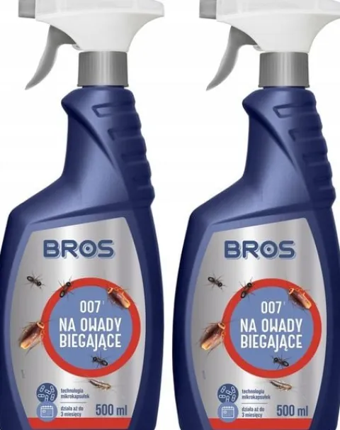 BROS 007 na owady biegające karaluchy mrówki rybiki pluskwy 500 ml - 2
