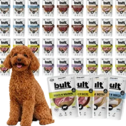 BULT mokra karma dla psa Mix Smaków saszetka 40x100g
