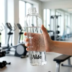 Butelka Motywacyjna Motywująca na Wodę Napoje Szklana Duża Bidon Sport 1L