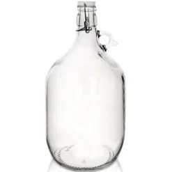 Butelka Szklana Gąsior Balon Dama z Klipsem na Wino Nalewkę Bimber Sok 5L