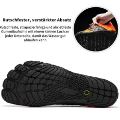 Buty do Wody Barefoot Szybkoschnące Plażowe Pomarańczowe 41