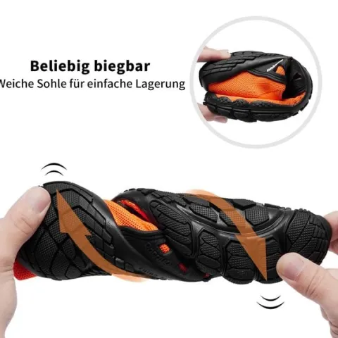 Buty do Wody Barefoot Szybkoschnące Plażowe Pomarańczowe 41