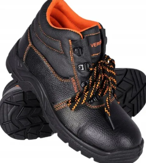 BUTY ROBOCZE TRZEWIKI ROBOCZE Z PODNOSKIEM S1 OCHRONNE VERONA