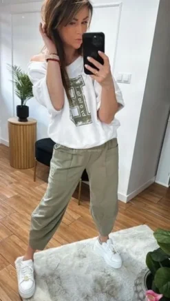 BY O LA LA...! DRESOWE SPODNIE CZAPLINKI