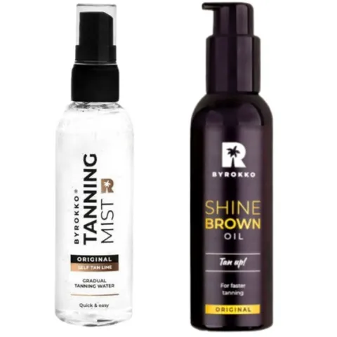 Byrokko Shine Brown Oil + Mgiełka Samoopalająca