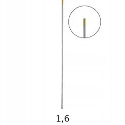 Cała paczka 10x Elektroda wolframowa TIG złota 2,4