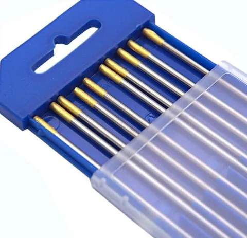 Cała paczka 10x Elektroda wolframowa TIG złota 2,4