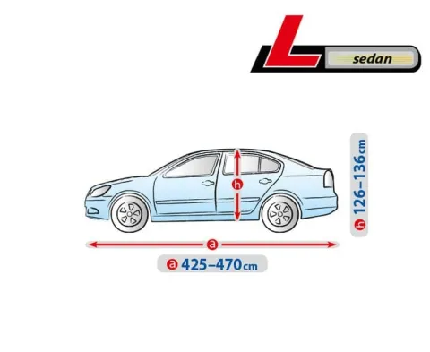 CAŁOROCZNY pokrowiec na Audi A4 B6 Sedan