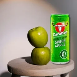 Carabao tajski napój energetyczny o smaku zielonego jabłka green apple 330ml