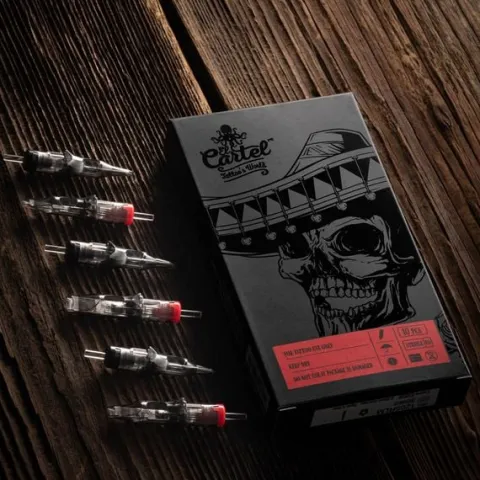 Cartridge do tatuażu El Cartel V2 - 0.35 3RL Long Taper 10 szt.