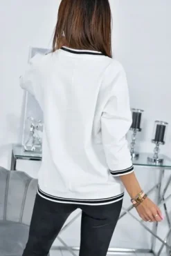 CASUALOWA STYLOWA LEKKA BLUZA UNRIVALED! WZ.1