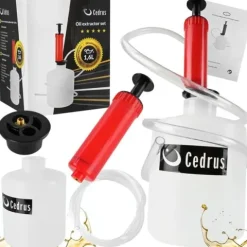 CEDRUS ACC0018 ZESTAW NAPRAWCZY SERWISOWY ODSYSACZ ODSYSARKA DO OLEJU SILNIKOWEGO I PALIWA WYSYSARKA 1.6 L DO SILNIKÓW - EWIMAX - OFICJALNY DYSTRYBUTOR - AUTORYZOWANY DEALER CEDRUS