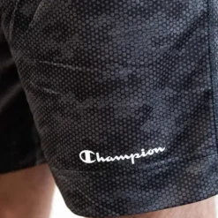 Champion - Spodenki treningowe Legacy Camo szare 001 S