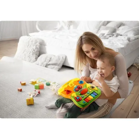 Chodzik edukacyjny z muzyką 2w1 RK-744 Ricokids biały