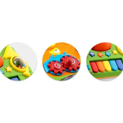 Chodzik edukacyjny z muzyką 2w1 RK-744 Ricokids biały