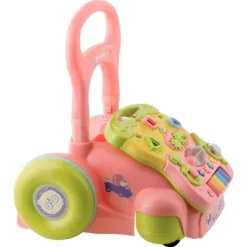 Chodzik edukacyjny z muzyką 2w1 RK-744 Ricokids różowy