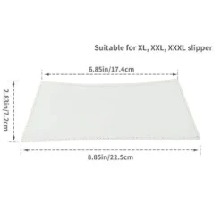 Cholewka do klapek dla dorosłych do rozmiaru XL / XXL / XXXL do sublimacji - 2 szt.