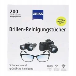 Chusteczki do czyszczenia okularów ZEISS ZS0666-762 op. 200 szt