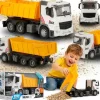 Ciężarówka wywrotka dla dzieci auto budowlane ruchoma skrzynia dźwięki 244B