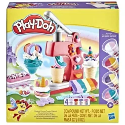 CIASTOLINA ZESTAW DLA DZIECI Play-Doh MAGICZNA LODZIARNIA HASBRO 3+