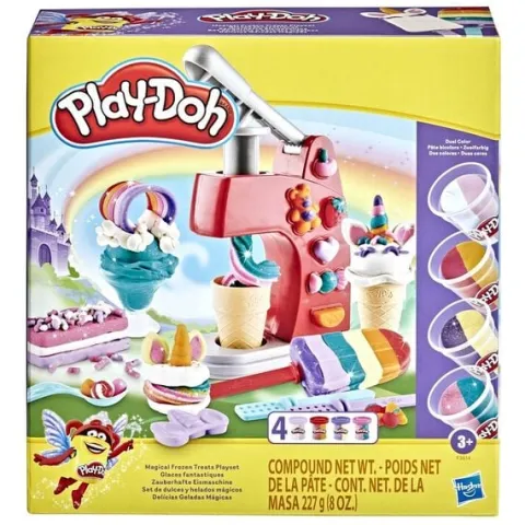 CIASTOLINA ZESTAW DLA DZIECI Play-Doh MAGICZNA LODZIARNIA HASBRO 3+
