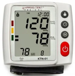 CIŚNIENIOMIERZ NADGARSTKOWY elektroniczny ARYTMIA pamięć 2x120 TECH-MED