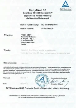 CIŚNIENIOMIERZ NADGARSTKOWY elektroniczny ARYTMIA pamięć 2x120 TECH-MED