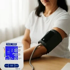 CIŚNIENIOMIERZ NARAMIENNY TECH-MED ARYTMIA ETUI CZYTELNY PODŚWIETLANY EKRAN