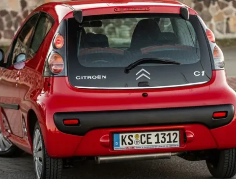Citroen C1 MK I - Listwa CHROM na Klapę Bagażnik