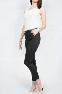 #CL ELEGANCKIE SPODNIE CYGARETKI Push-up roz.46