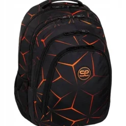 COOLPACK PLECAK SZKOLNY MŁODZIEŻOWY CZARNY 3D