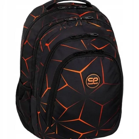 COOLPACK PLECAK SZKOLNY MŁODZIEŻOWY CZARNY 3D