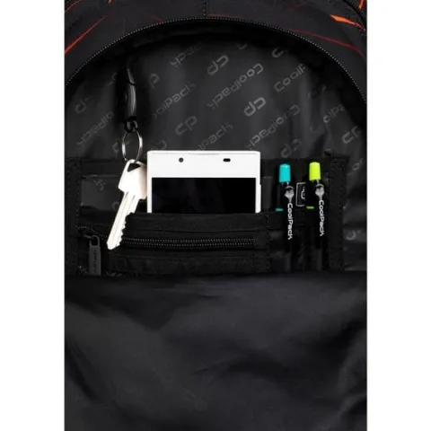 COOLPACK PLECAK SZKOLNY MŁODZIEŻOWY CZARNY 3D