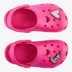 Coqui chodaki dziecięce BIG FROG 8101-100-3600-01 Lt. Fuchsia + Amulet 32-33