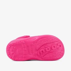 Coqui chodaki dziecięce BIG FROG 8101-100-3600-01 Lt. Fuchsia + Amulet 32-33