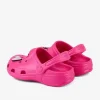 Coqui chodaki dziecięce BIG FROG 8101-100-3600-01 Lt. Fuchsia + Amulet 30-31