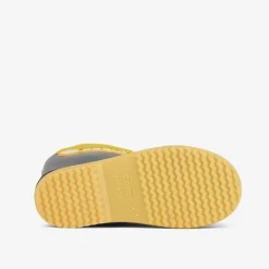 Coqui RAINY COLLAR dziecięce kalosze 8509-100-2412 ANTRACIT/YELLOW 34