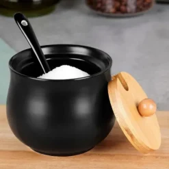 Cukierniczka Ceramiczna Pojemnik Kuchenny do Przechowywania Cukru na Cukier