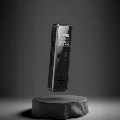 Cyfrowy Rejestrator Głosu 64GB z Redukcją Hałasu do Wykładów, Wywiadów