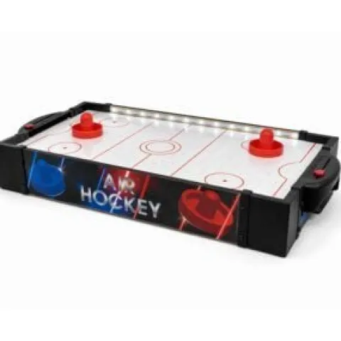 CYMBERGAJ STÓŁ do GRY AIR HOCKEY POWIETRZNY HOKEJ DLA DZIECI GRA 58CM XXL