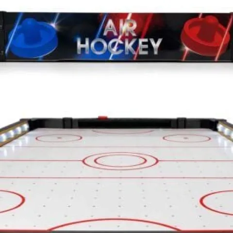 CYMBERGAJ STÓŁ do GRY AIR HOCKEY POWIETRZNY HOKEJ DLA DZIECI GRA 58CM XXL